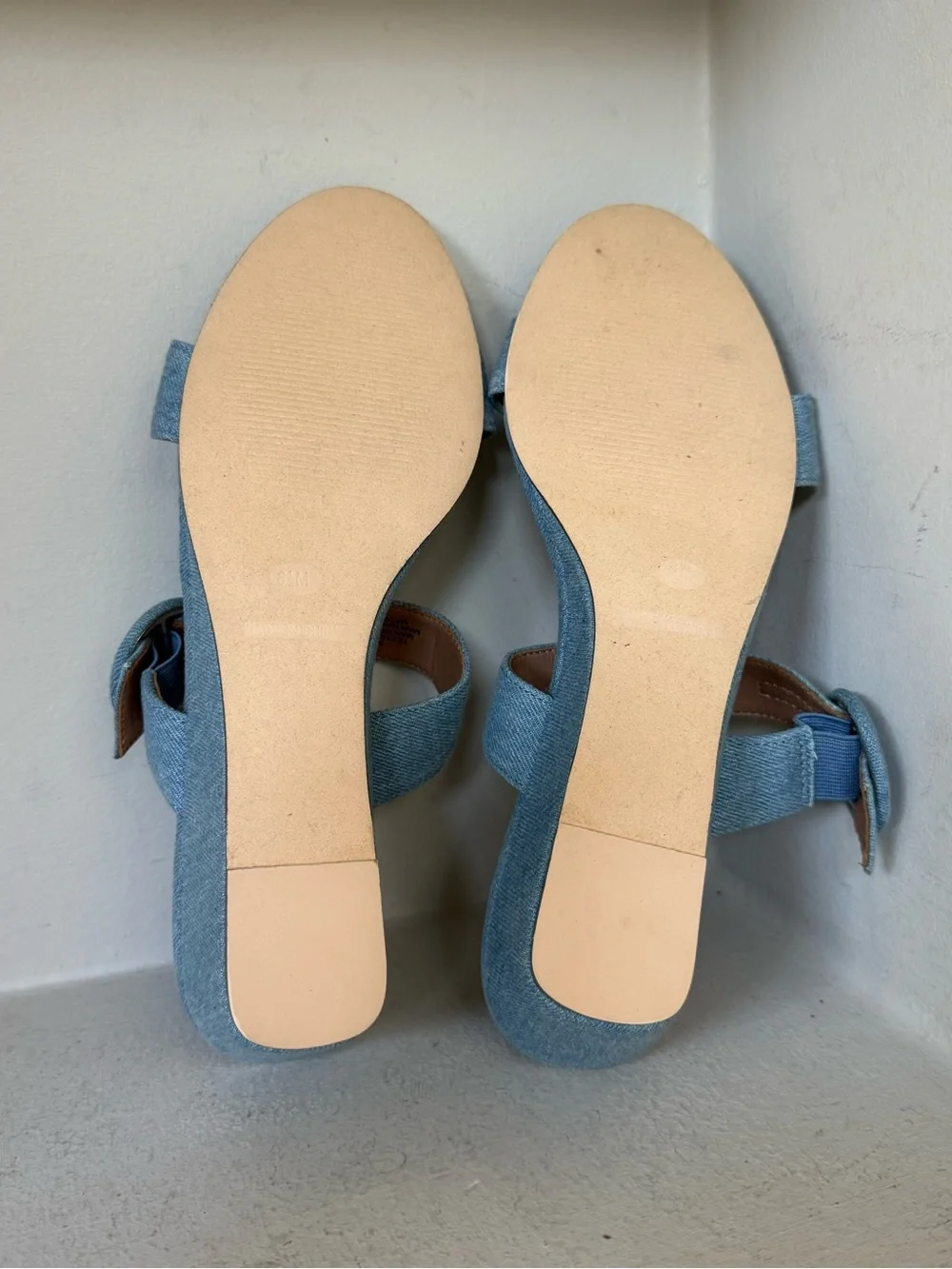 Anthropologie blue denim
